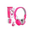 Fone Com Microfone Knup Kp-428 Rosa