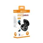 Fone De Ouvido Bluetooth Earbuds Esporte Hrebos hs601