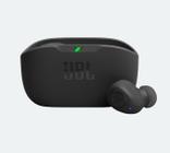 Fone de Ouvido Bluetooth JBL WaveBuds Intra TWS Preto até 32H de Bateria IP54 com Microfone