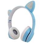 Fone De Ouvido Bluetooth Orelha Gatinho Infantil Led Sem Fio