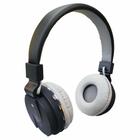 Fone De Ouvido Bluetooth Over-Ear Sem Fio Microfone Preto