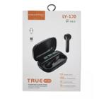 Fone De Ouvido Bluetooth Preto Premium Wireless LY-120 - OEM