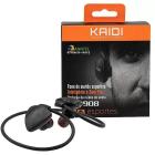 Fone De Ouvido Bluetooth Sem Fio Ideal P/ Esportes Corrida, Academia, Redução de Ruídos de Vento Kaidi KD-908 Original