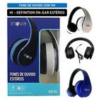 Fone De Ouvido com fio Hi - Definition On-Ear Estéreo Inova N818