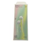 Fone de ouvido com microfone branco shinka sh-fo-m2