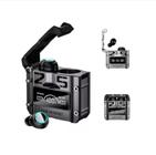 Fone de ouvido estereo com microfone Bluetooth digital M25 tws para musicas e jogos com iluminacao.