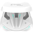 Fone de Ouvido Gamer Bright Sleek Sound Bluetooth Branco