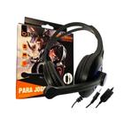 Fone de ouvido gamer com fio e microfone p2