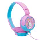 Fone De Ouvido Headphone Infantil Giratórios Oex Kids Unicórnios Hp304 85Db