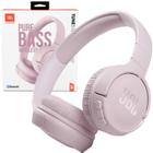 Fone de Ouvido Headphone On-Ear Sem Fio Bluetooth Tune 510BT Rosa Original Extra Bass