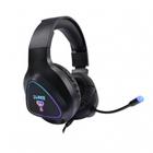 Fone De Ouvido Headset Clanm Gamer Mount Cl-Hm709 Preto Rgb