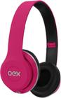 Fone de Ouvido Headset com Microfone Style HP103 Rosa - OEX
