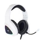 Fone de Ouvido Headset Gamer Chroma Vinik Led Rgb Usb Branco