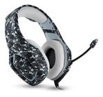 Fone De Ouvido Headset Gamer Profissional Onikuma K18 Cinza