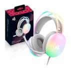 Fone de Ouvido Headset Gamer (USB + P2) KP-FN635 - Knup iluminação LED