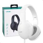 Fone De Ouvido Headset Go Tune Vinik Estéreo Plug P2 Cor Branco Para Celular