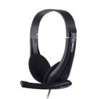 Fone de Ouvido Headset Telemarketing P2 Duplo 3,5mm Ajuste de Volume Hoopson