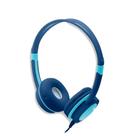 Fone de Ouvido I2GO Basic Headphone Kids Com Limitador De Volume Azul
