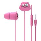 Fone De Ouvido In-ear Rosa Para Crianças Som Limpo 115dB - Xtrad