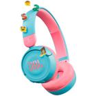 Fone de Ouvido Infantil JBL JR310BT Azul Rosa Bluetooth Fone Sem Fio com Microfone para Criança