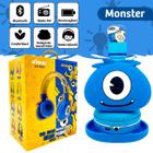 Fone De Ouvido Infantil Sem Fio Conexão Bluetooth Monster FM