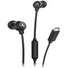 Fone de Ouvido Intra-Auricular Earbuds 3C-S Tipo-C Preto - Motorola