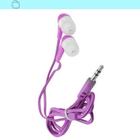 Fone De Ouvido Intra Auricular Powerful Bass Cor:Roxo - Handsfree