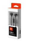 Fone de ouvido j b l c50hi in-ear com microfone preto