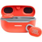 Fone de Ouvido JBL Endurance Race Vermelho Coral Bluetooth 5.2 Sem fio Esportivo À Prova D'água IP67