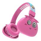 Fone De Ouvido Jellie Monsters Over-ear Sem Fio Bluetooth 6 Horas De Bateria Infantil Com Proteção