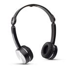 Fone de Ouvido Maxprint Headphone 3.5mm dobrável prata/preto