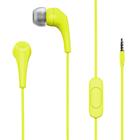 Fone De Ouvido Motorola Earbuds 2 Com Microfone E Isolamento De Ruído Verde Limão