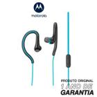 Fone de Ouvido Motorola Earbuds Sport com Microfone Conexão P2 Intra-Auricular - Azul
