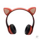 Fone de Ouvido Orelha De Gato VERMELHO - Booglee