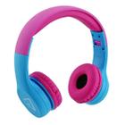 Fone de Ouvido para Crianças com Limitador de Volume até 85dB Antialérgico ELG Kids Melody Azul/Rosa