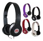 Fone De Ouvido RO Stereo Headphone Dobrável Entrada P2 Preto