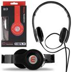 Fone De Ouvido RO Stereo Headphone Dobrável Entrada P2 Preto - R/O Fones