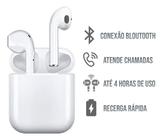 Fone De Ouvido Sem Fio Bluetooth Ly-12 Autonomia Bateria 5Hrs Cor Branco - LY12