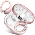 Fone de ouvido sem fio Ltinist Sport Bluetooth 5.3 75H Rose Gold