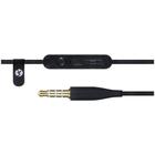 Fone de Ouvido Sound Casual Preto Metalico com Microfone, Atende Celular - Vinik