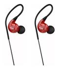 Fone de ouvido vokal e40 in ear vermelho