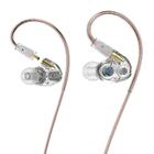 Fone dylan de-225 white in-ear-monitor palco drivers dinamicos