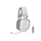 Fone Gamer Corsair Hs80 Rgb Com Fio Branco Cinza Ca 9011238 Na