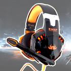 Fone Gamer Headset USB Com Led e Mic para PC Xbox PS