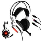 Fone Head Set Gamer Led Mic.Flexível Para Pc USB 2.2 Metros