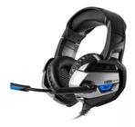 Fone headset gamer c/ microfone / usb / 7.1 / c/ luz dex df-101
