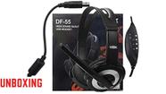 Fone headset gamer c/ microfone / usb / dex df-55