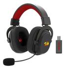 Fone headset gamer redragon zeus x rbg / sem fio