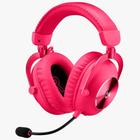 Fone headset gamer sem fio g pro x 2 lightspeed logitech magenta 981-001274