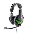 Fone Headset Gamer Warrior Harve P2 Preto/Verde - Ph298